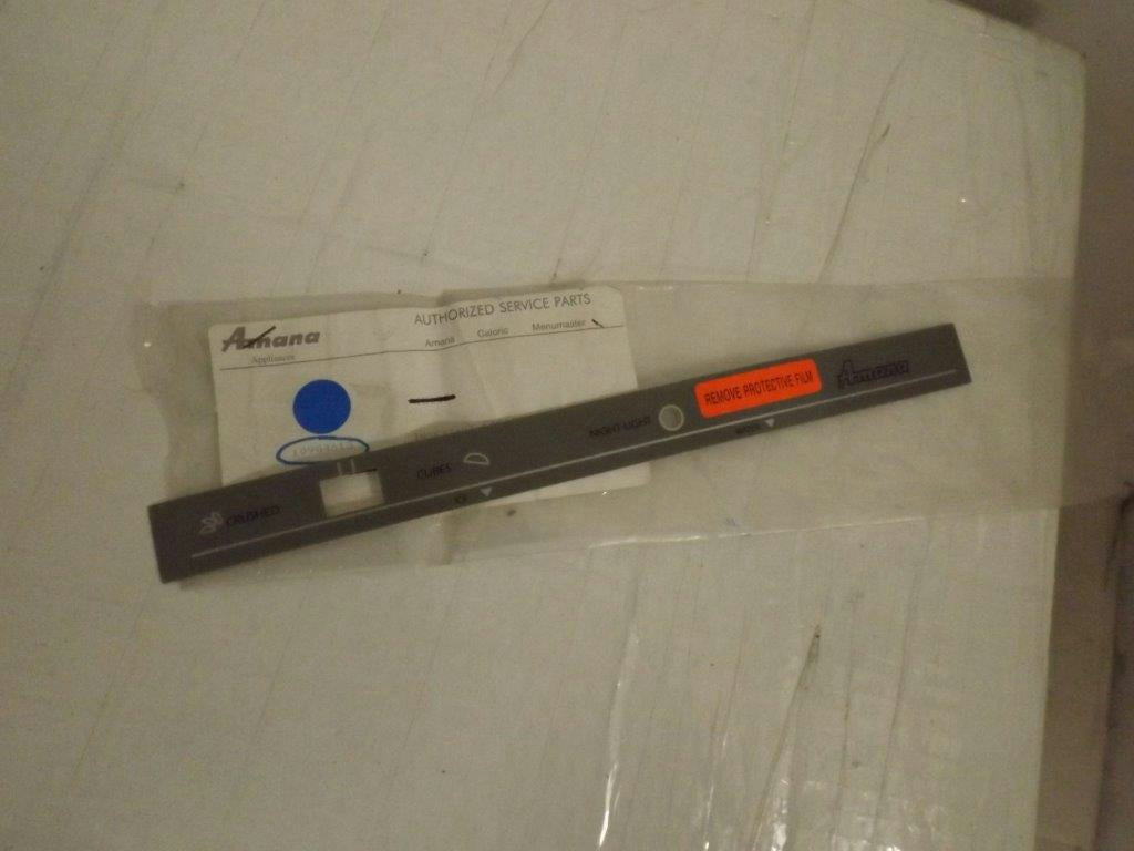 AMANA REFRIGERATOR 10984613 INSERT GREY FACADE NEW AMANA REFRIGERATOR 10984613 INSERT GREY FACADE NEW